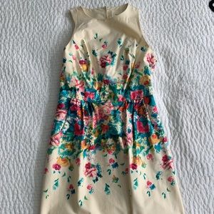 Maeve Floral Watercolor Dress from Anthropologie